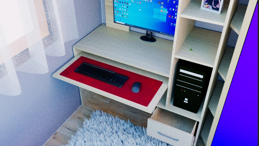 3D model sobe (3ds Max + Corona)